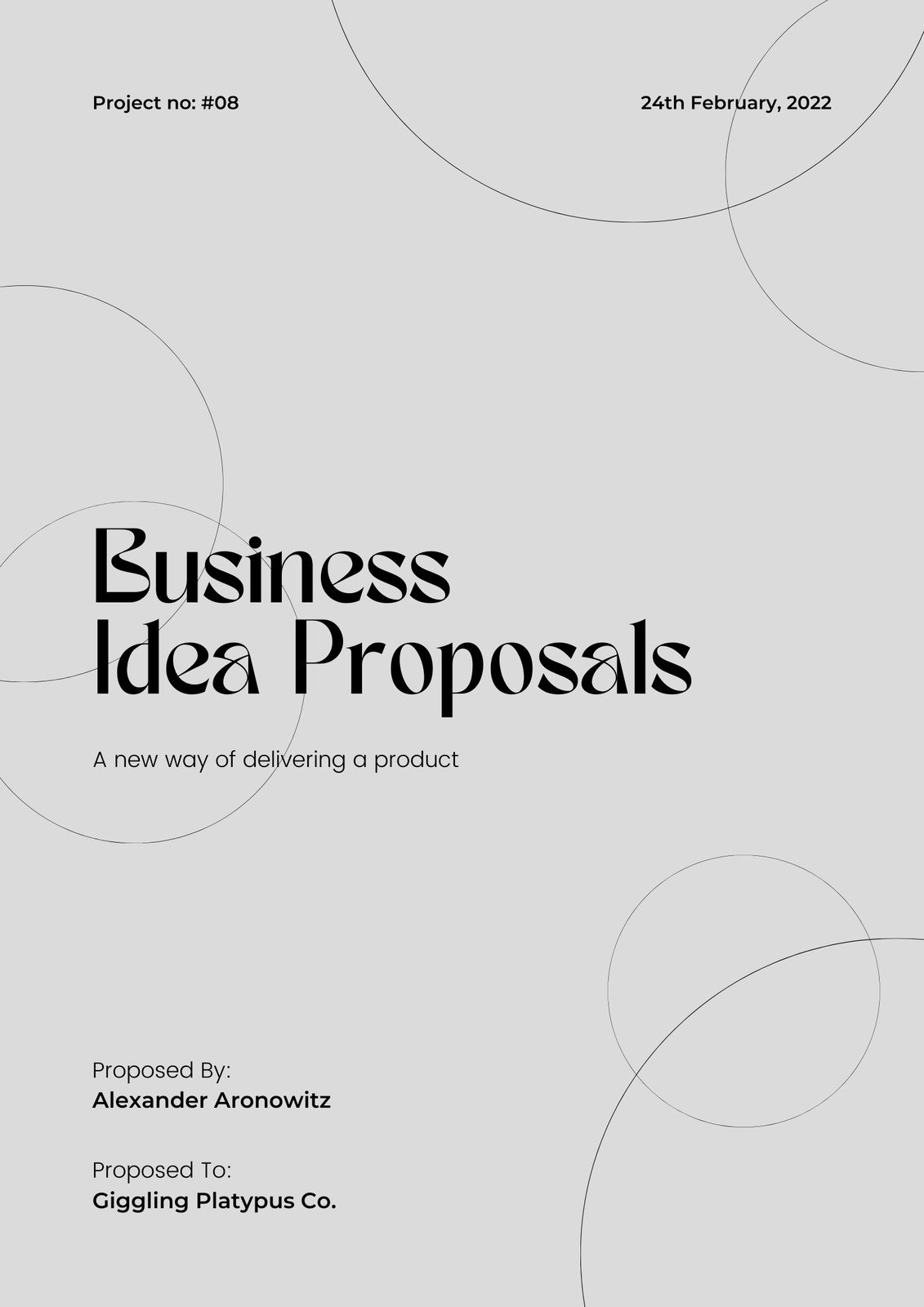 Business Proposal Template for CANVA & ILLUSTRATOR Proposal Template, Easy  to Use, Modern Template, Business Proposal, Brief Proposal 