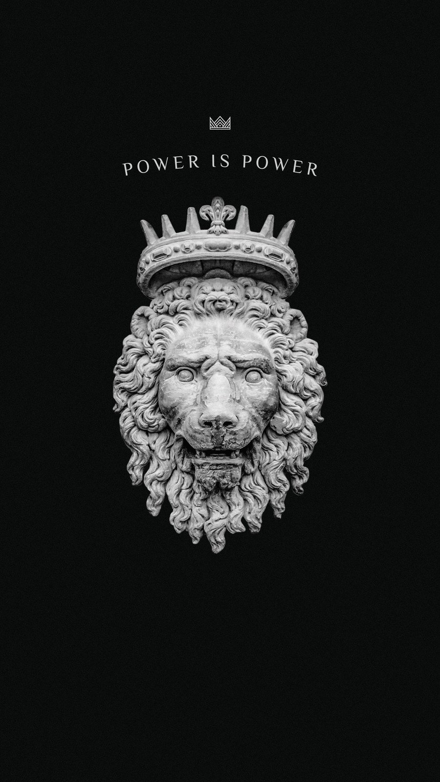 Wall Art Print  Lion with crown  Europosters
