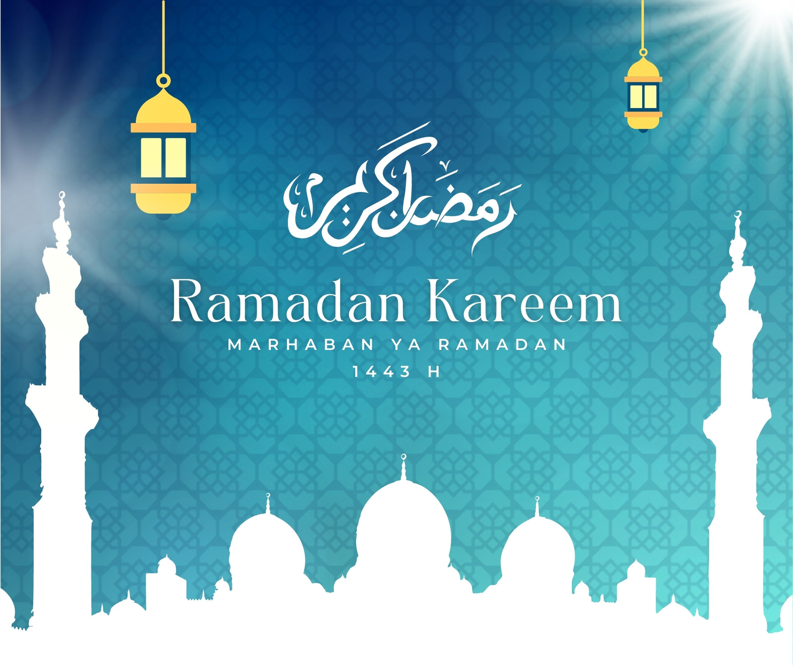 ramadhan kareem 1443 h (Facebook Post)
