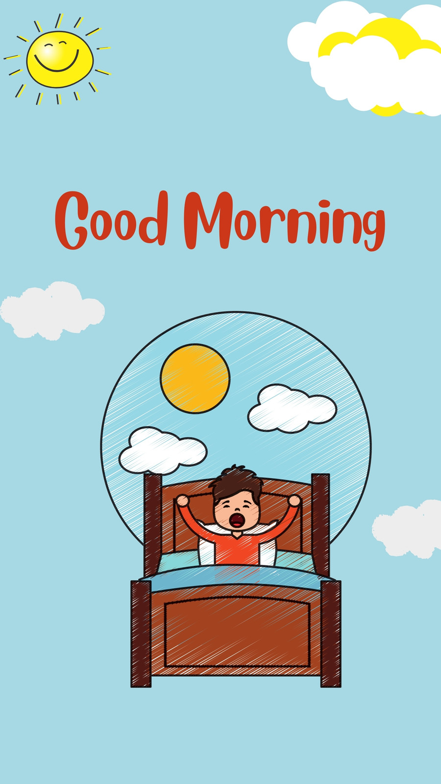 Free and customizable good morning templates