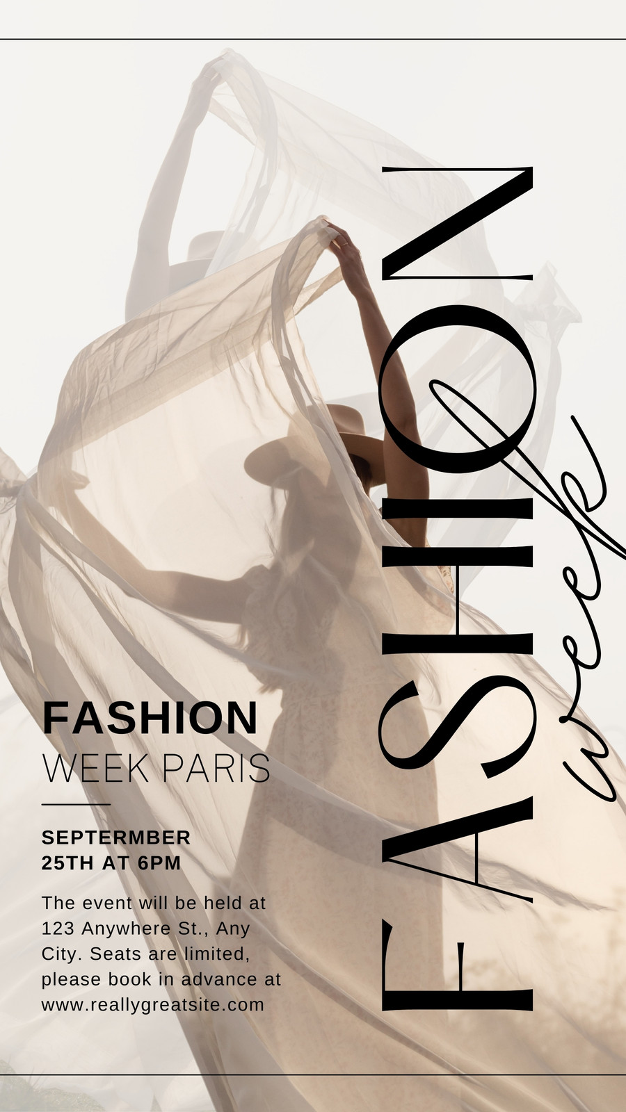 Gradient Fashion Week - Event Invitation By Vunira