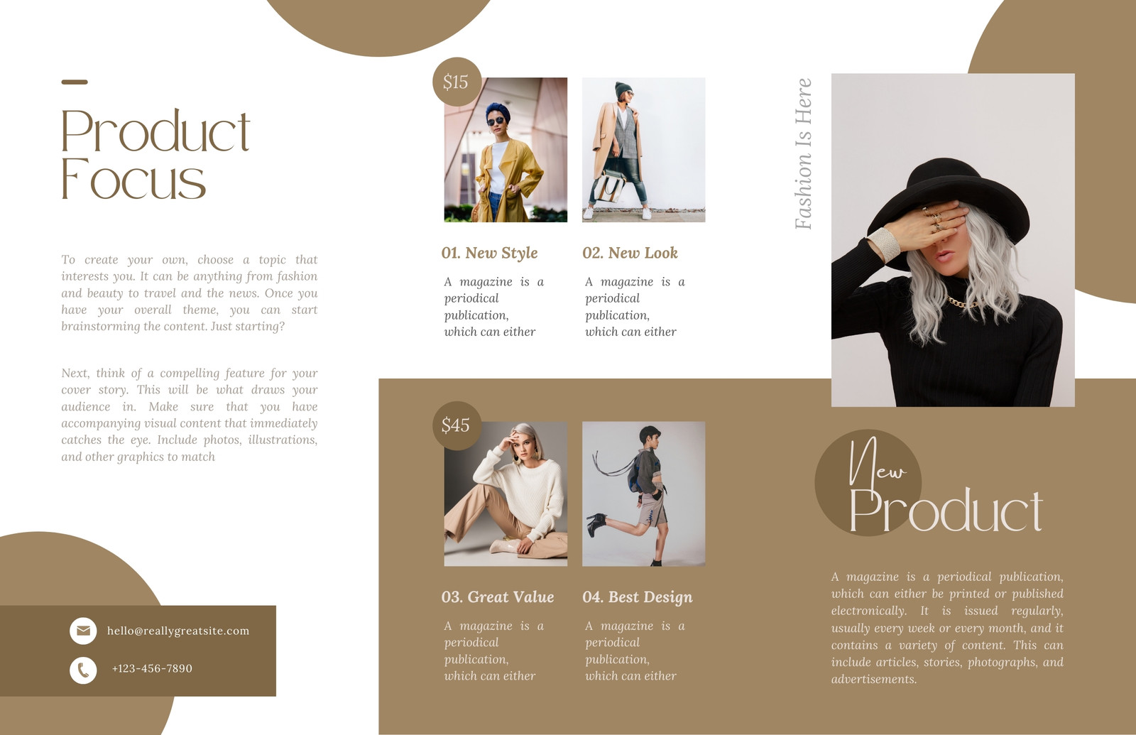 Page 4 - Free Custom Printable Z-Fold Brochure Templates | Canva