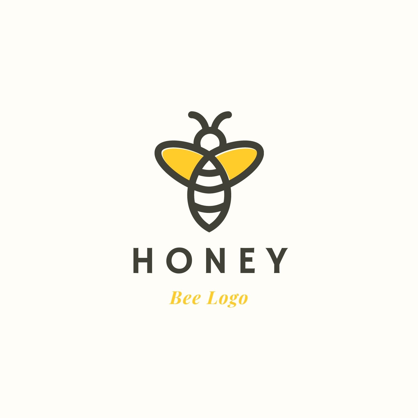 Free to edit and print bee logo templates