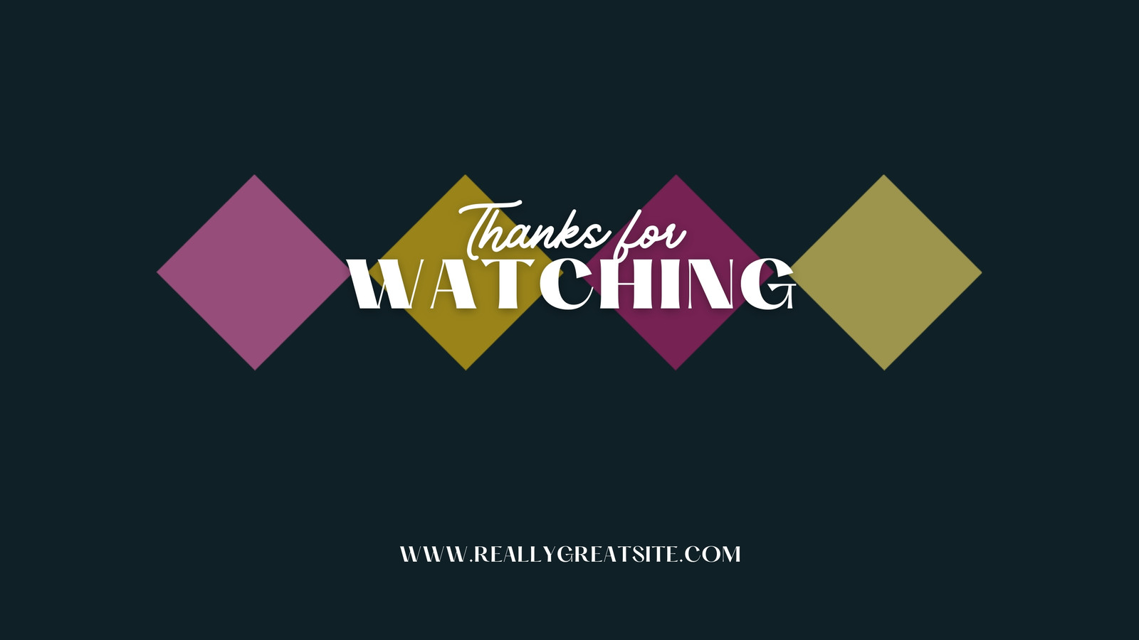 Free Thanks for Watching video templates to customize | Canva