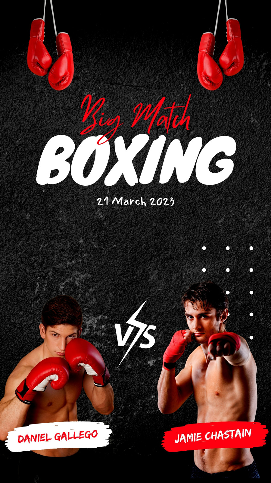 ANNOUNCING MY BOXING MATCH!!! 