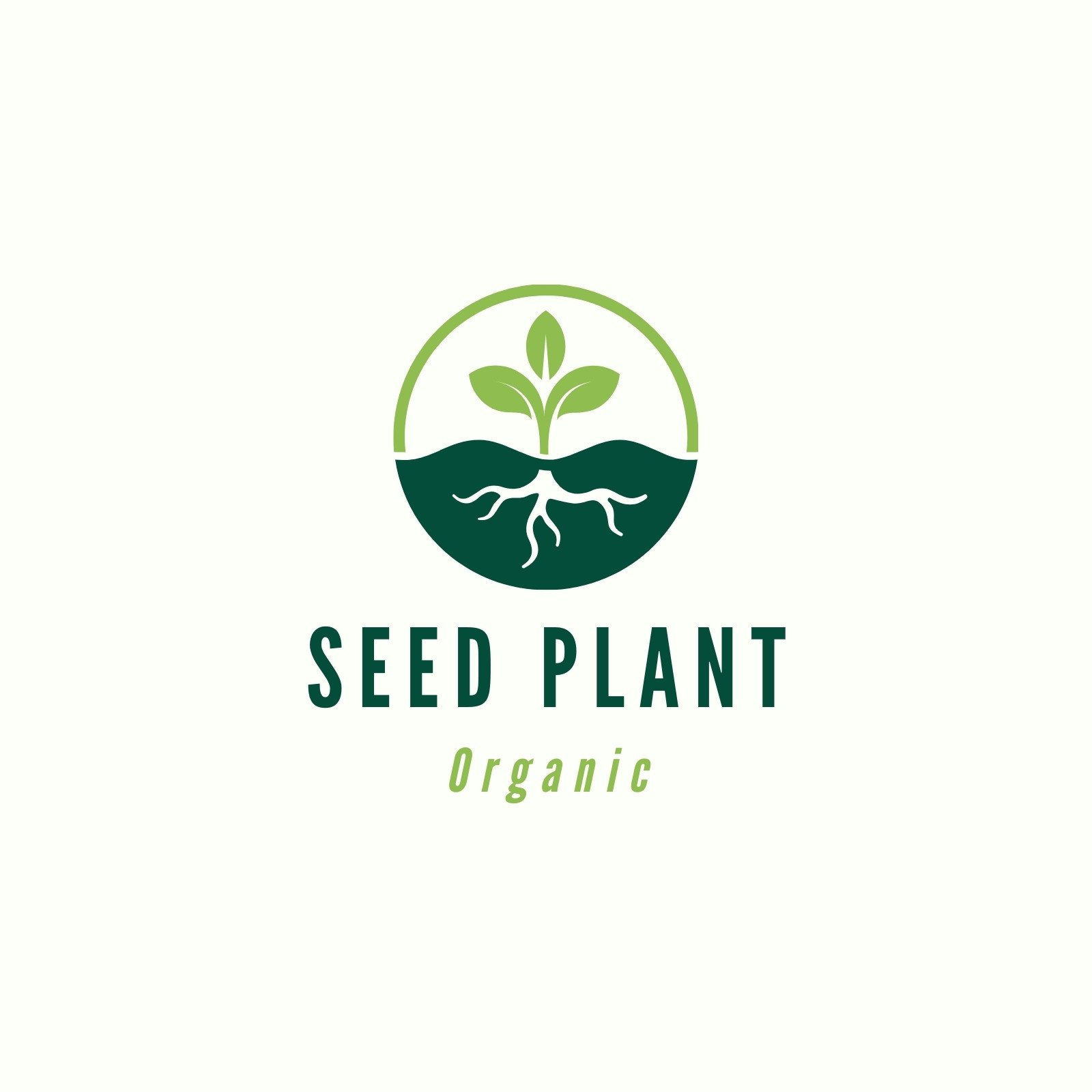 Free printable plant logo templates Canva
