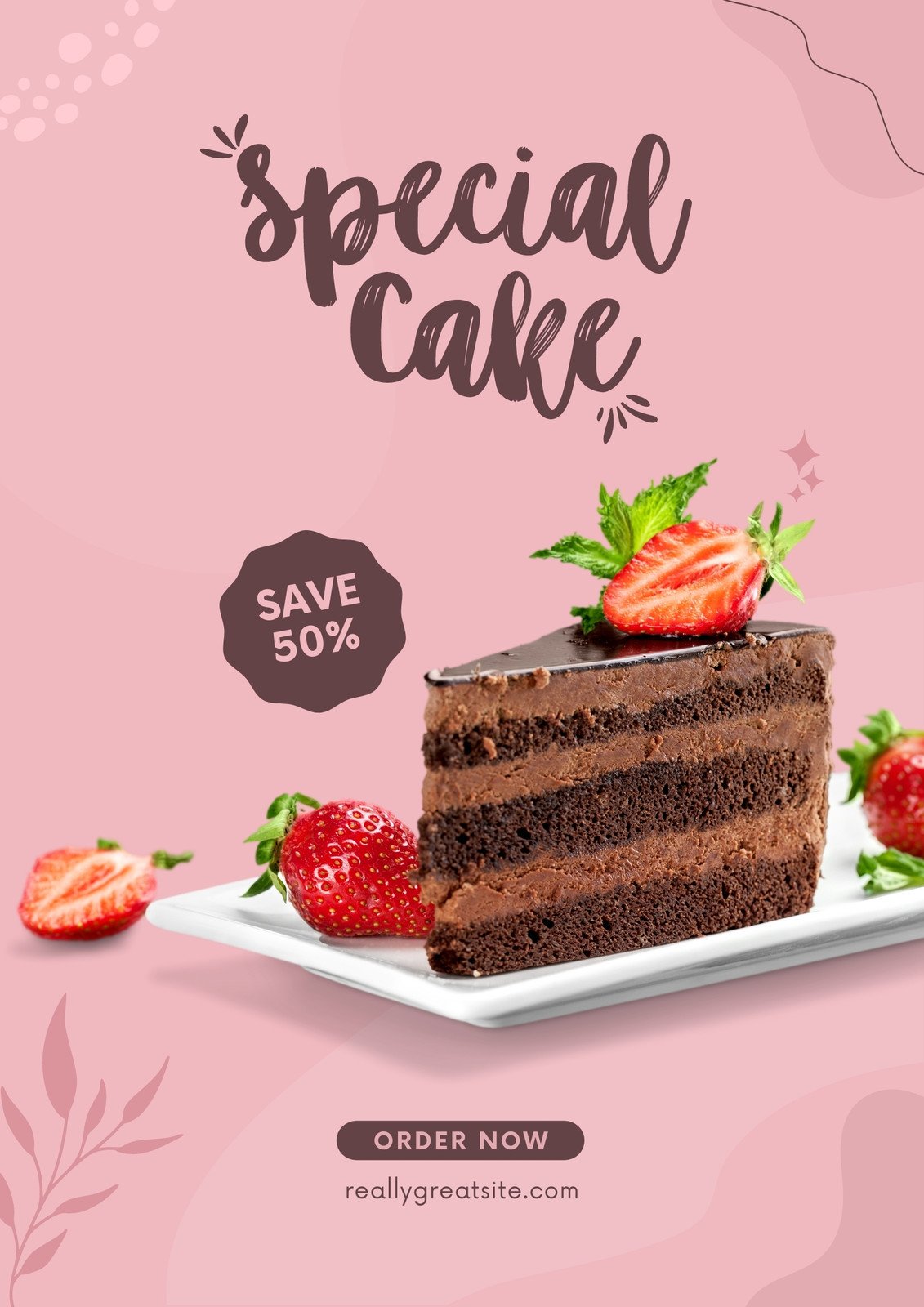 Cake Brochure Template Stock Illustration - Download Image Now - Baked,  Bakery, Birthday Cake - iStock
