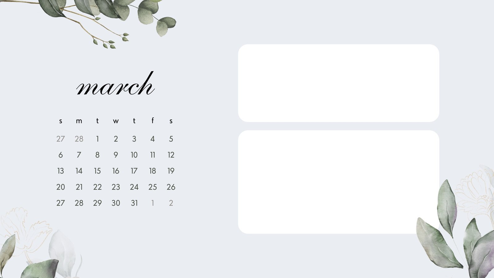 FREE DOWNLOAD MARCH 2020 CALENDAR WALLPAPER  WeCrochet Staff Blog