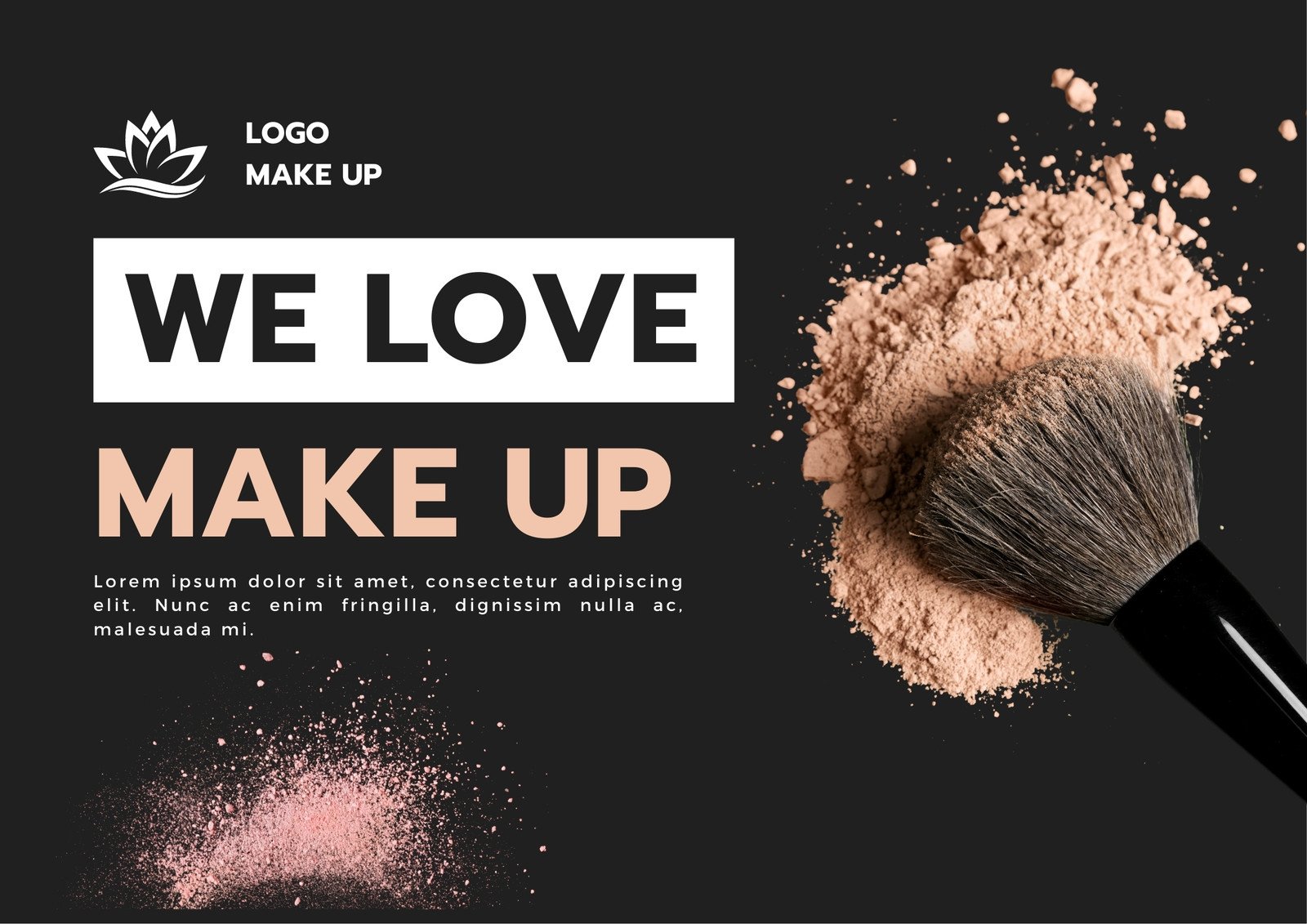 Page 4 - Customize 520+ Makeup Poster Templates Online - Canva