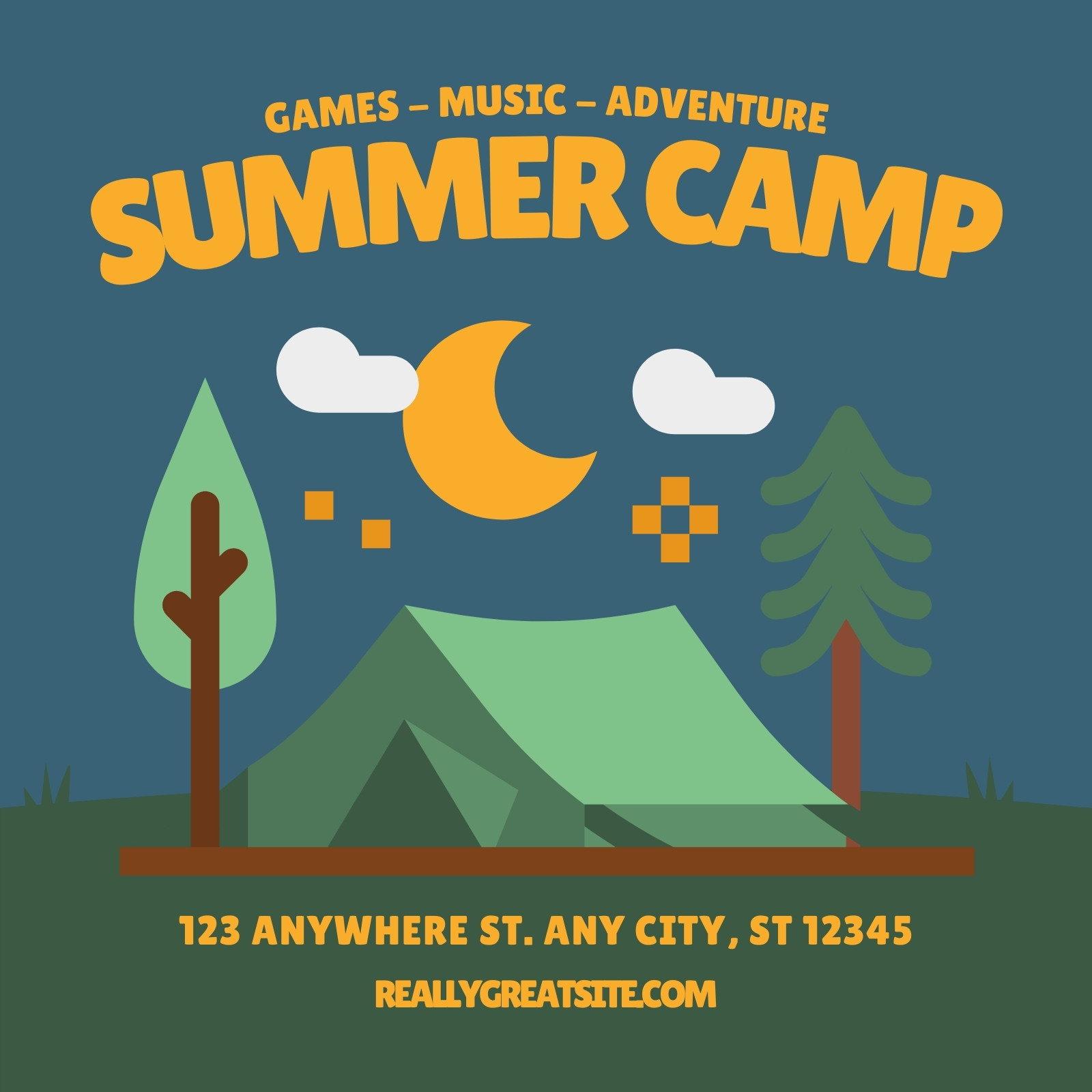 Page 13 - Free and customizable summer camp templates