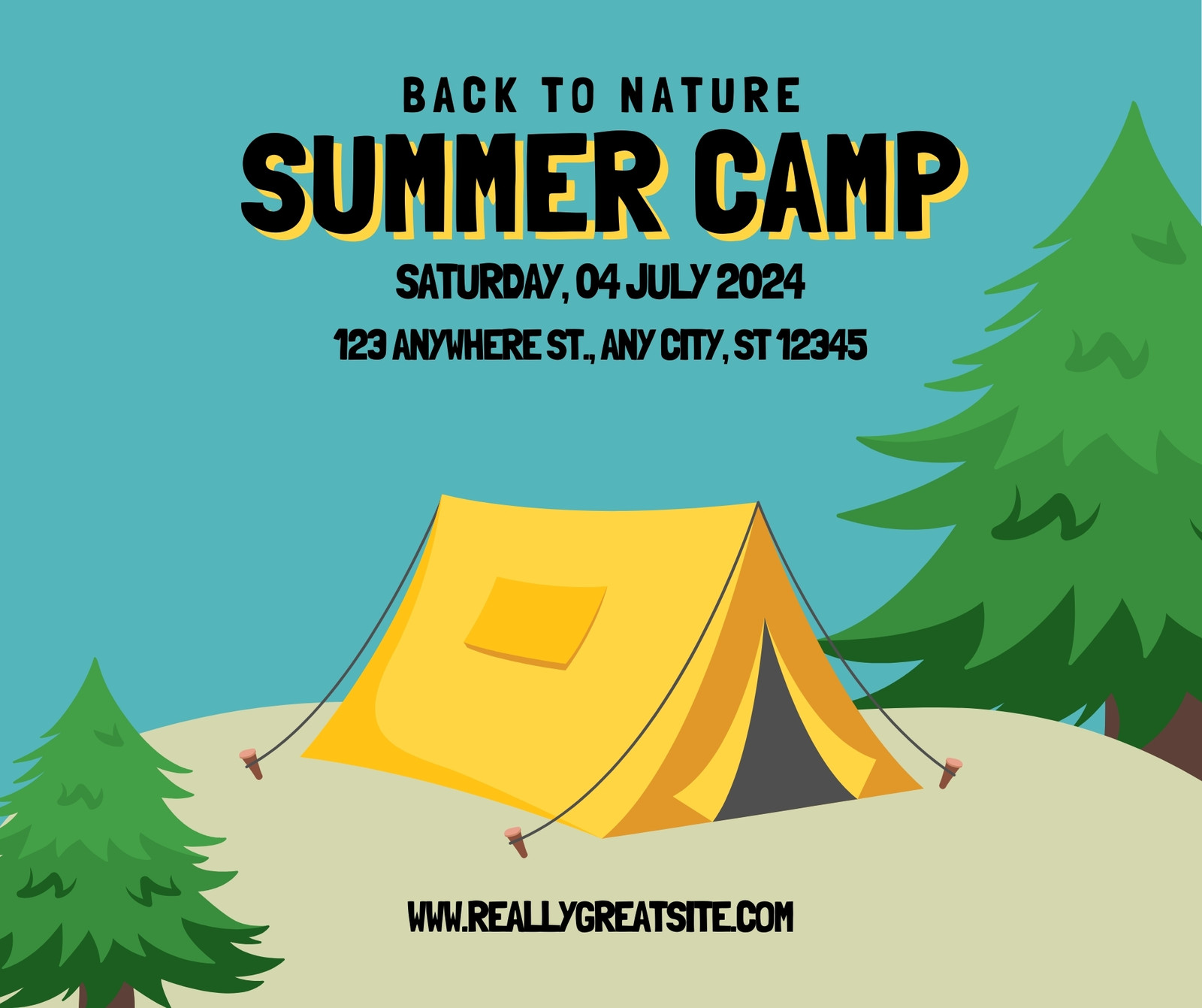 Page 5 - Free and customizable summer camp templates