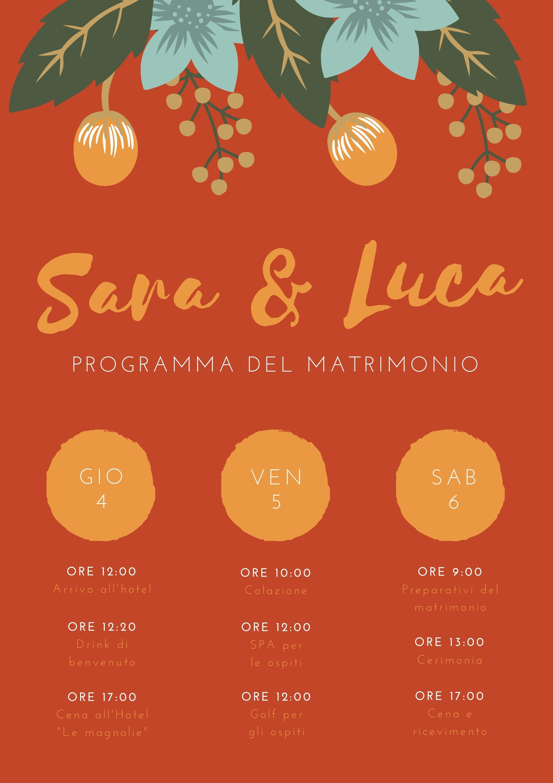 Calendario Preparativi Matrimonio: Modelli Da Stampare