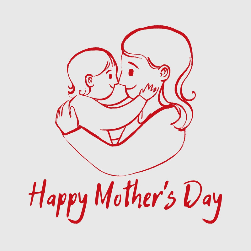Mother's Day Drawing - How to Draw Easy