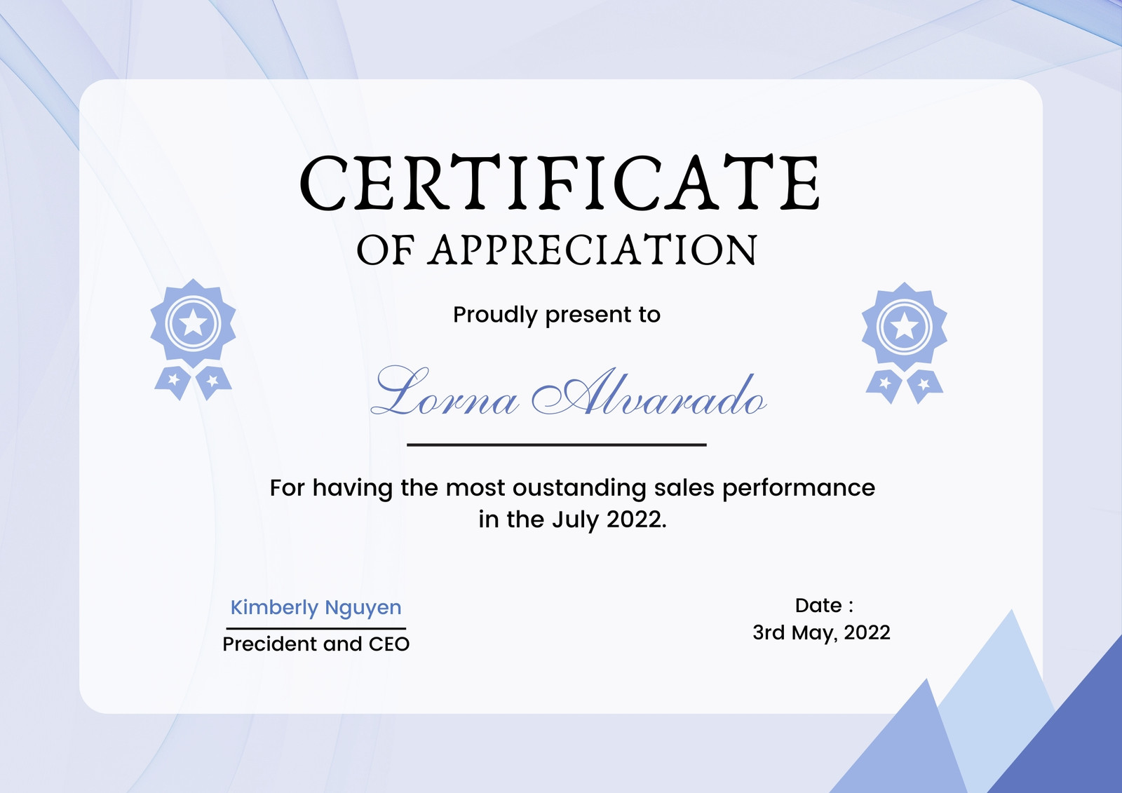 professional certificates templates