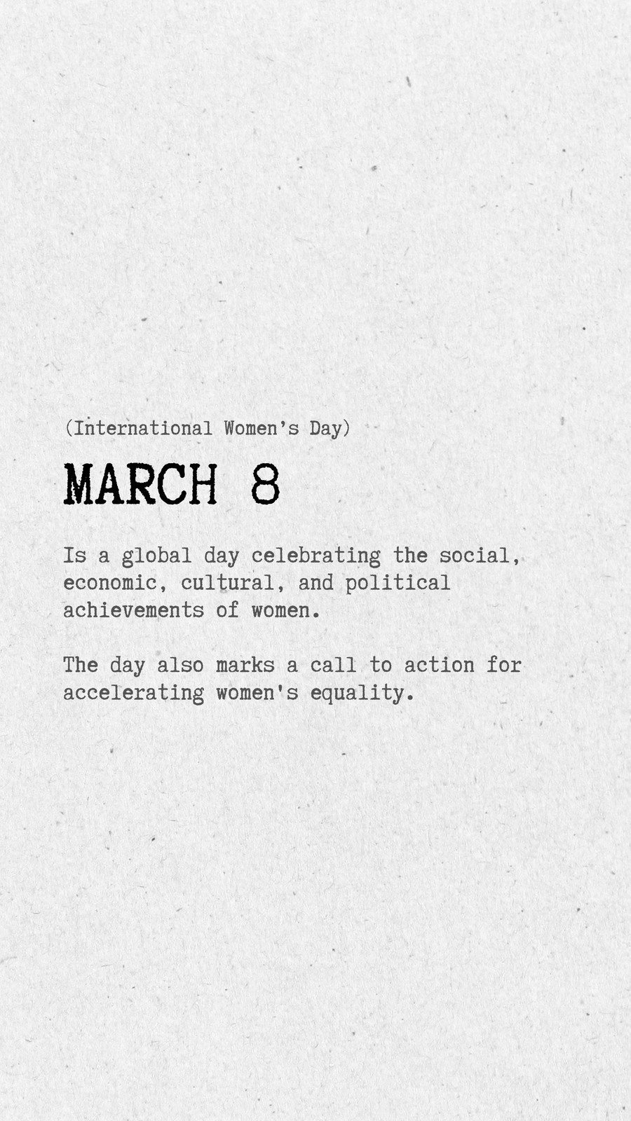 International Women's Day Message from Olivia – KIAVAclothing