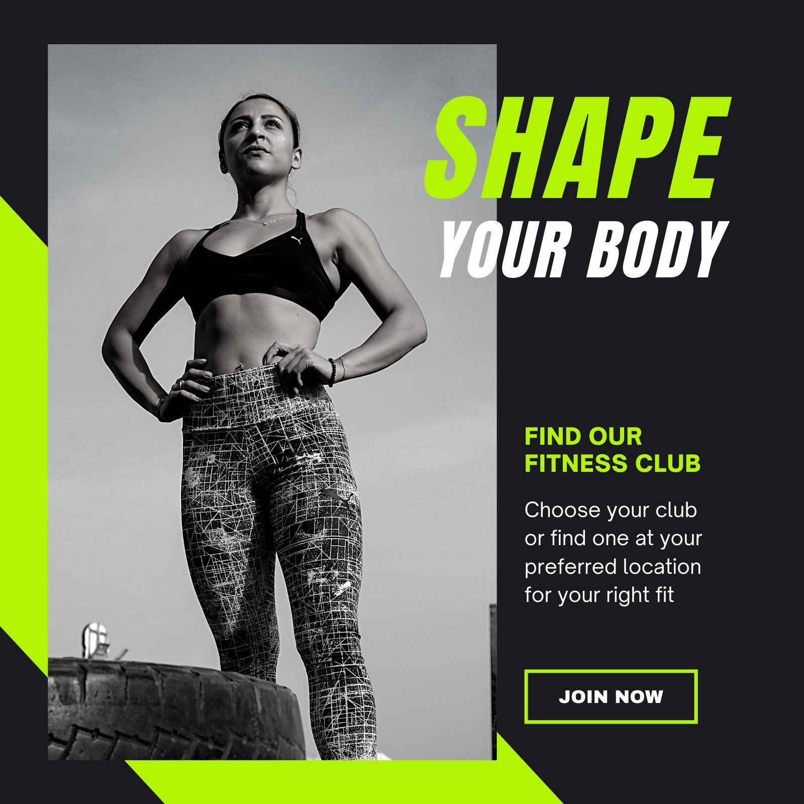  Shape Your Body - Sport (Instagram Post)