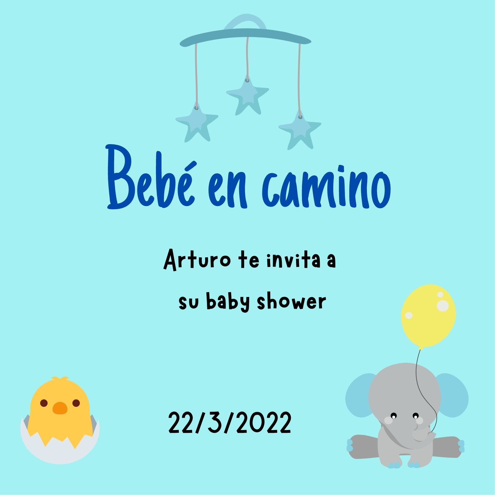 Compartir 27+ imagen portadas para invitaciones de baby shower