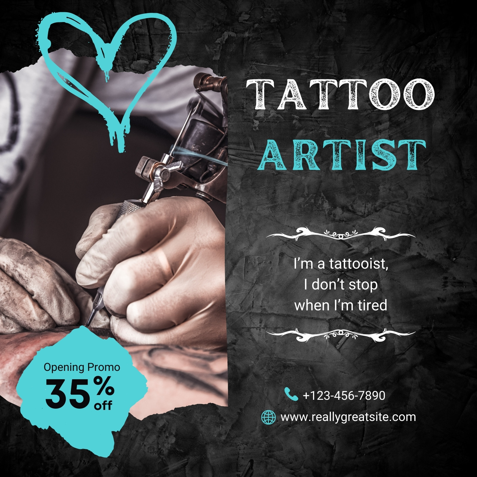 Tattoo flyer template Vectors & Illustrations for Free Download | Freepik