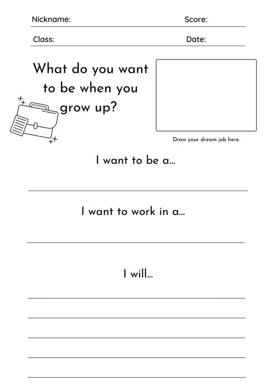 Free English Worksheet Templates - 100% Customizable | Canva