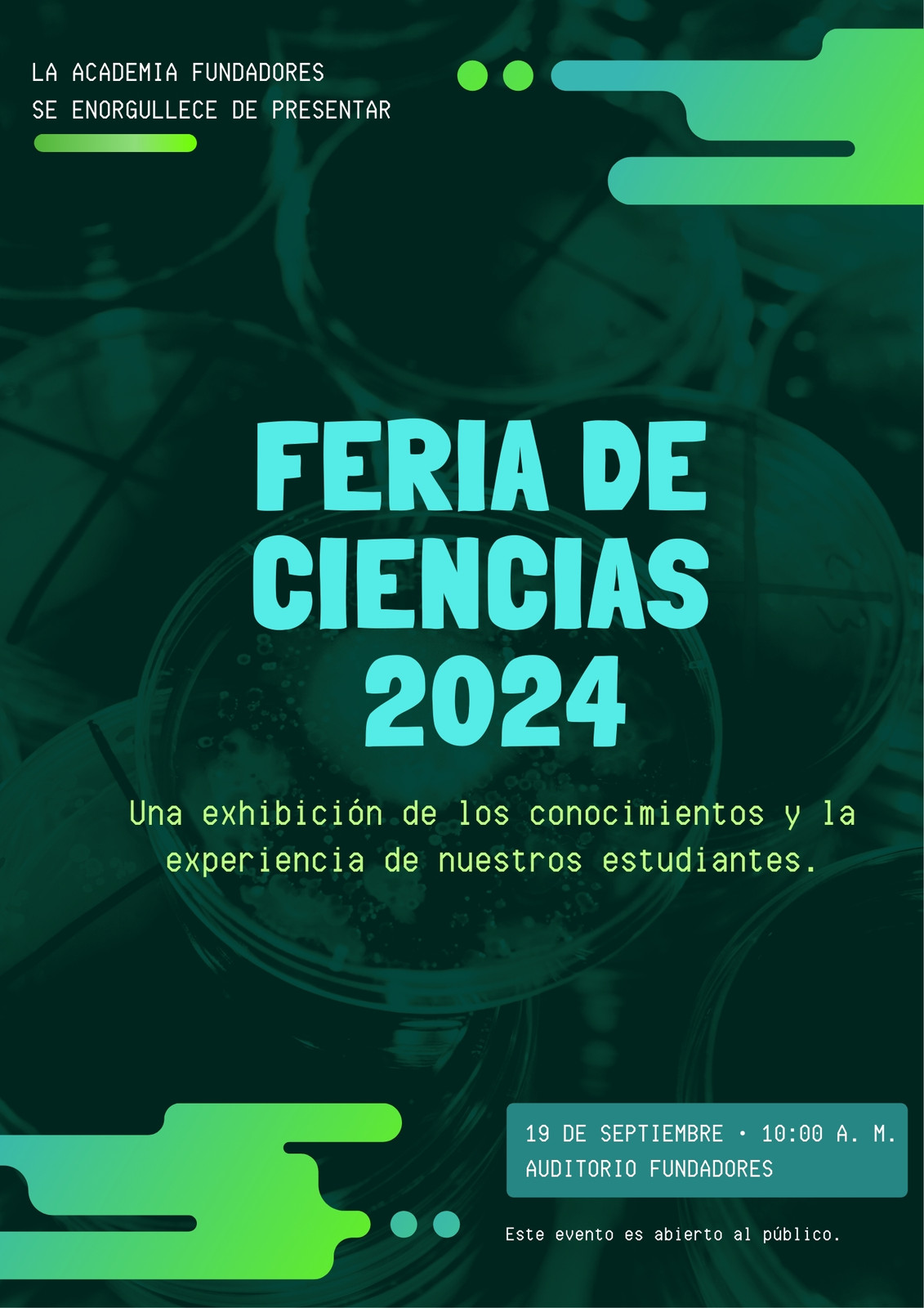 Plantillas De Posters De Feria De Ciencias Gratis Canva 9819