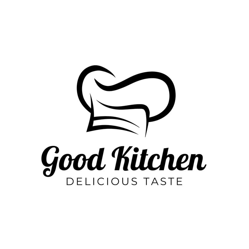 Kitchen Logo - Logo for Food Blog - Kitchen Blog Logo