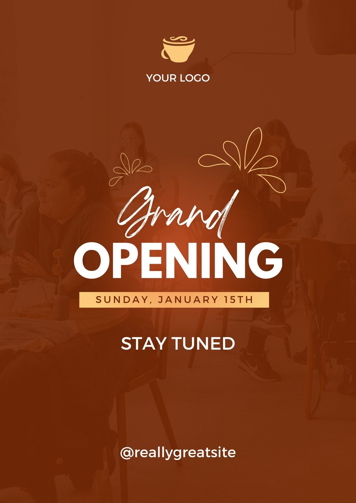 Free custom printable grand opening flyer templates