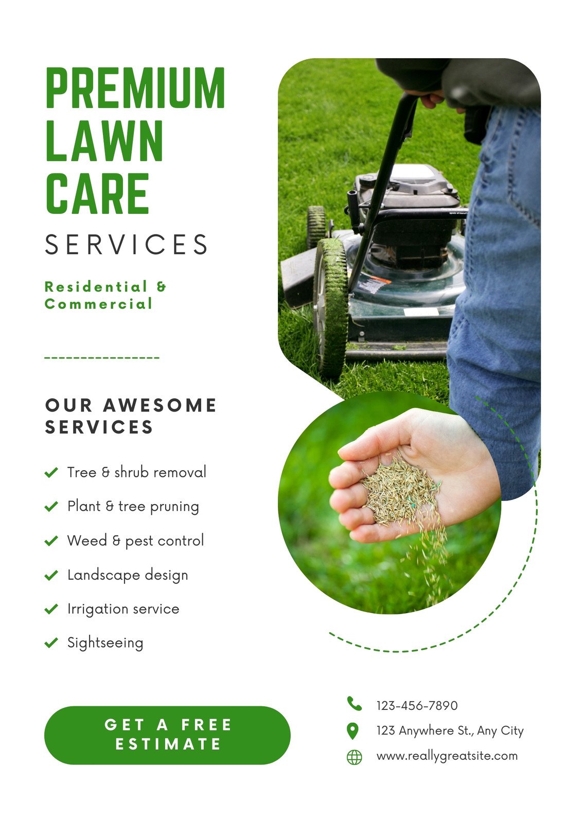 lawn care template
