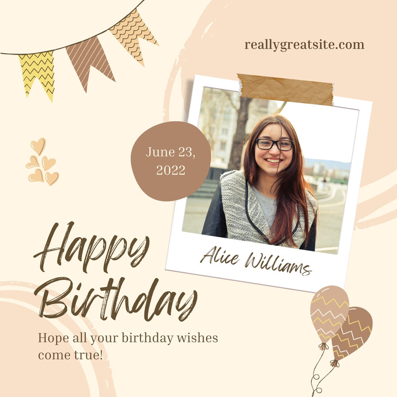 Free, customizable birthday instagram posts (square) | Canva