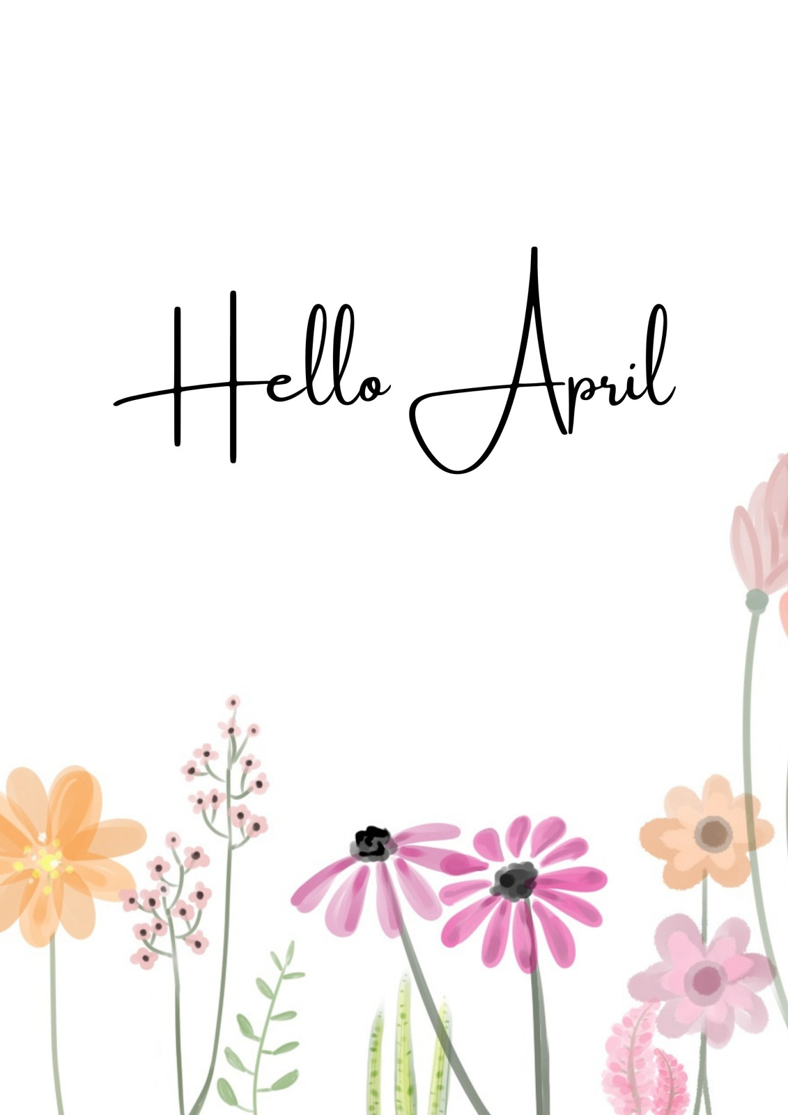 Free and customizable april templates