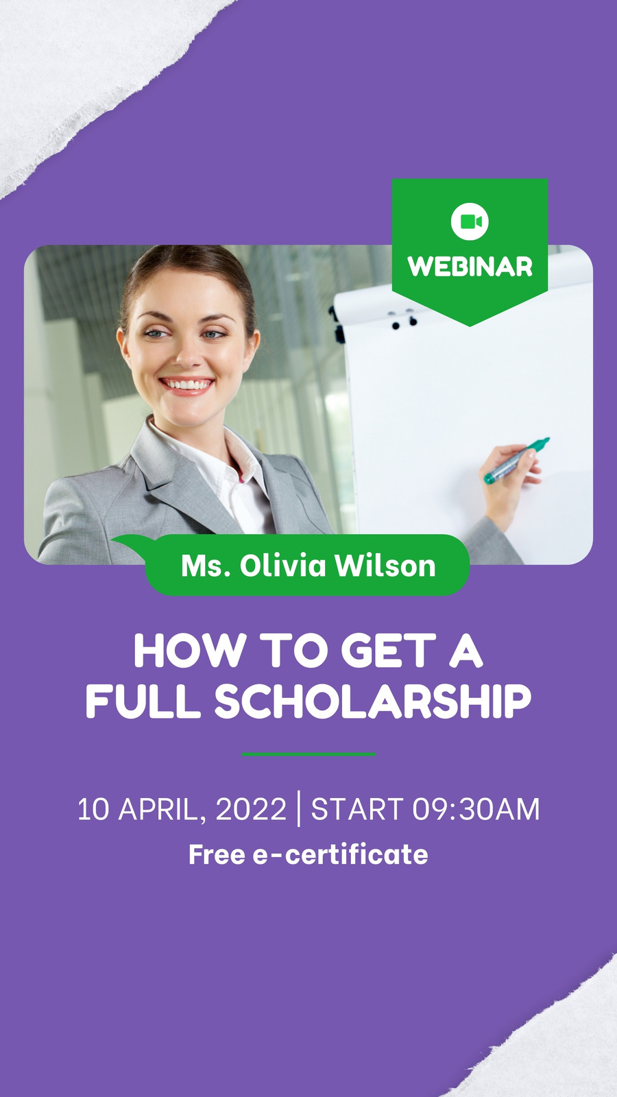 How to get a full scholarship