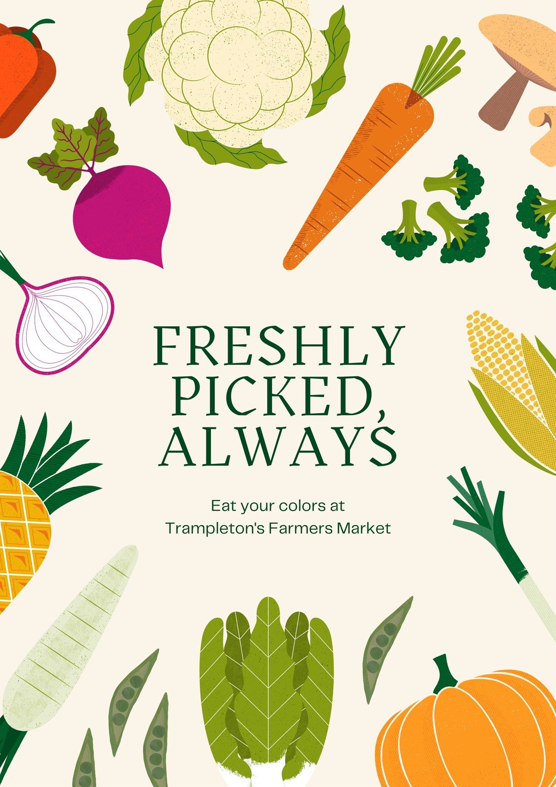 FREE PRINTABLE FRESH FRUIT MARKET (FARMERS MARKET SAMPLER