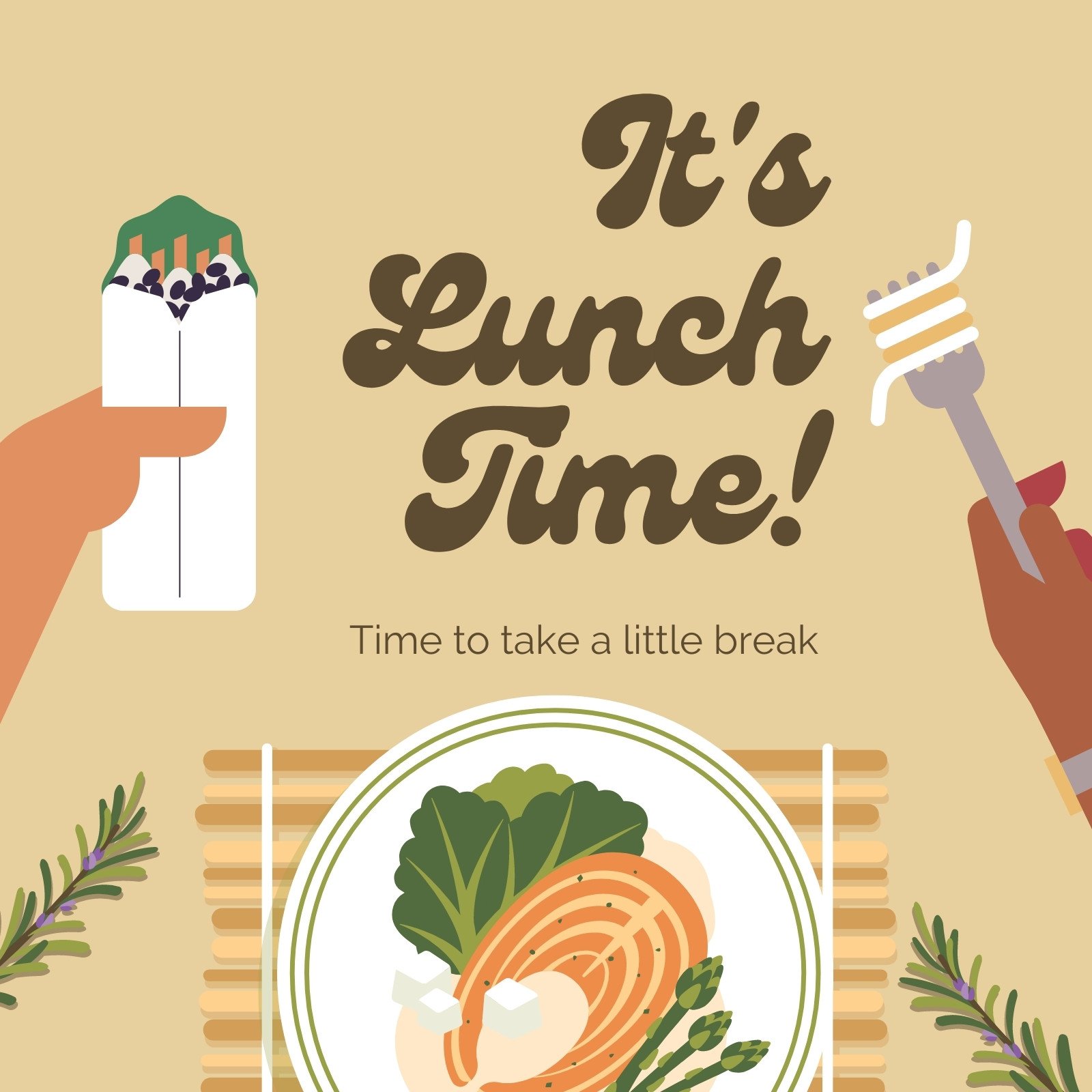 happy lunch time images