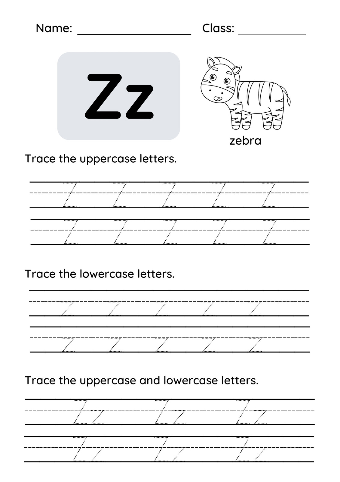 Customize 942+ Alphabet Worksheet Templates Online - Canva