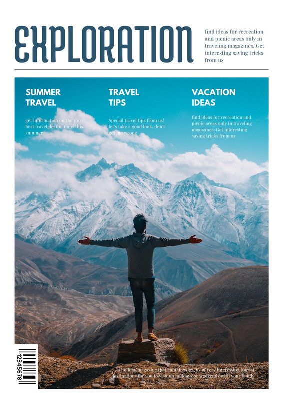travel magazine cover lines