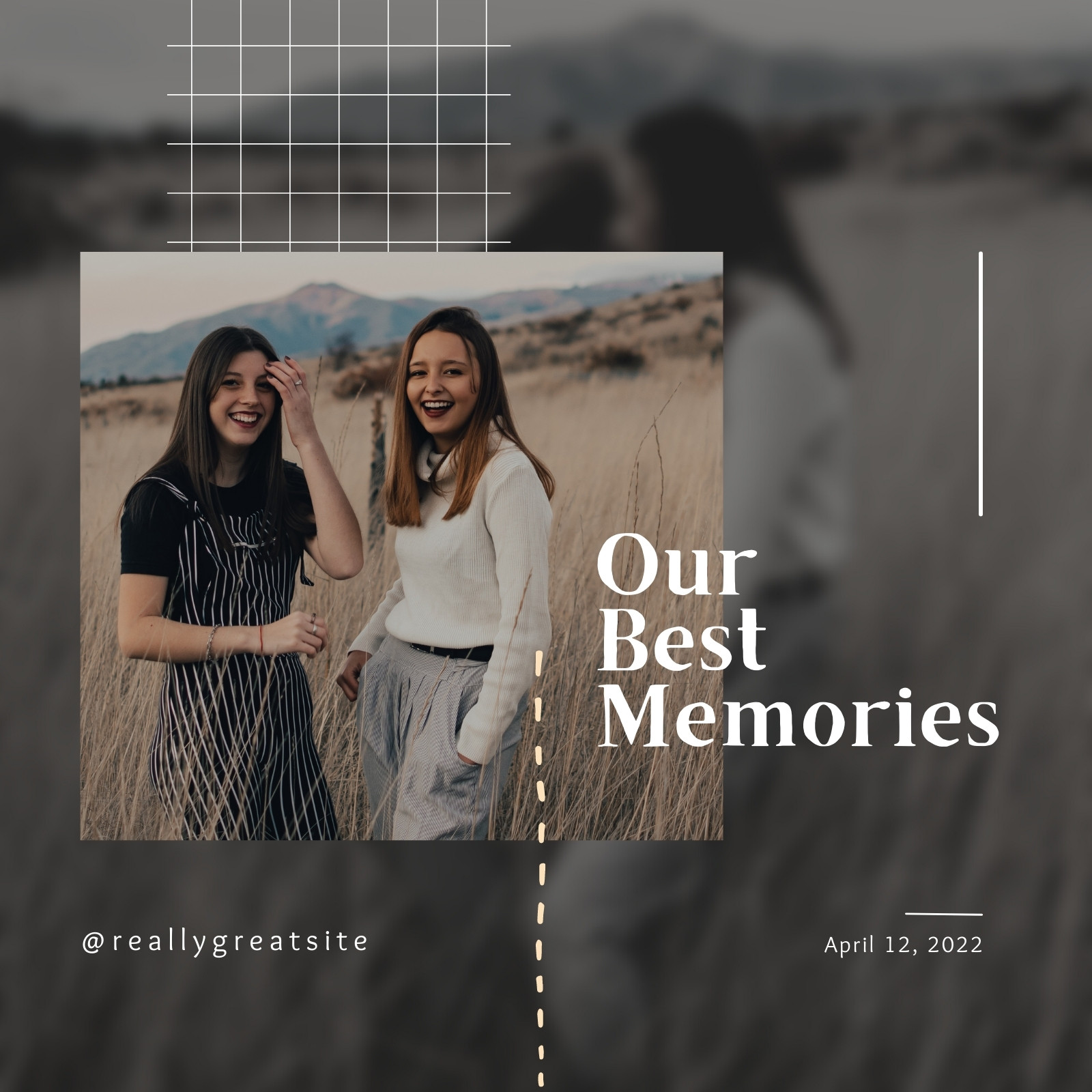 Free and customizable best friend templates