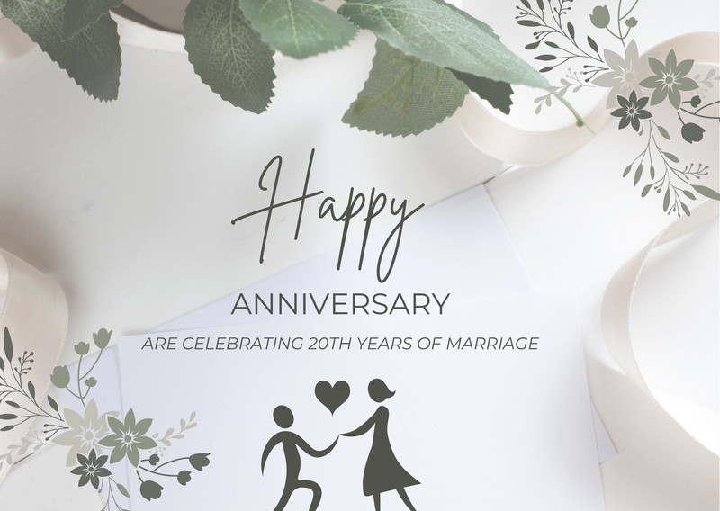 Page 7 - Free, printable, customizable anniversary card templates | Canva