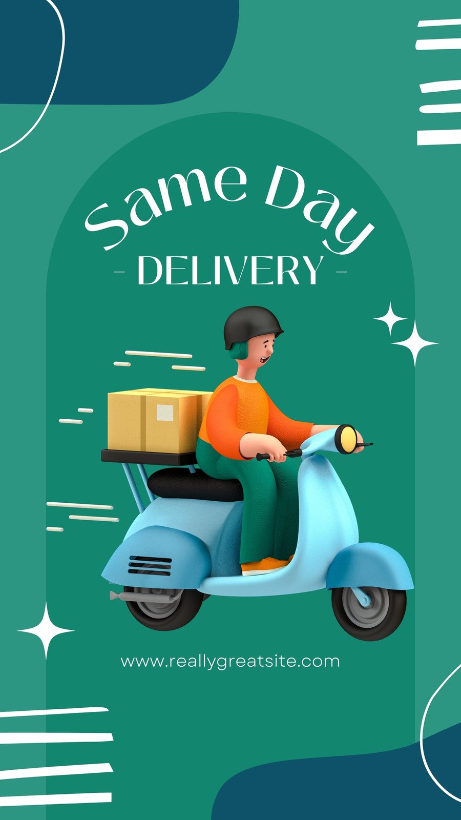 Free and customizable delivery templates
