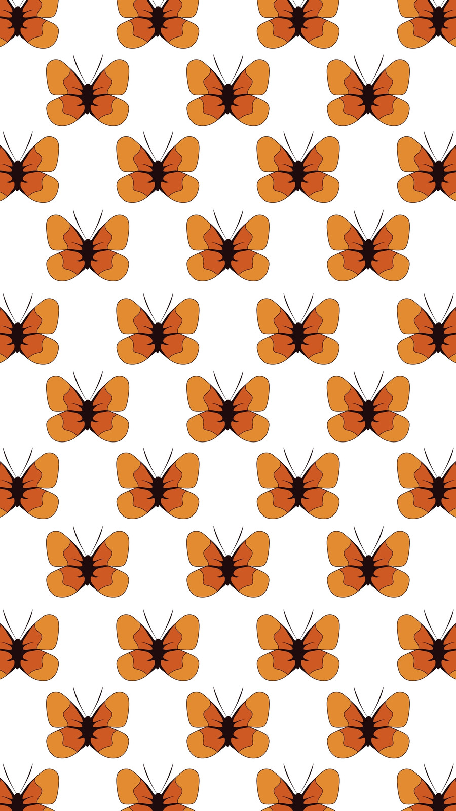 butterfly vsco pattern | Poster