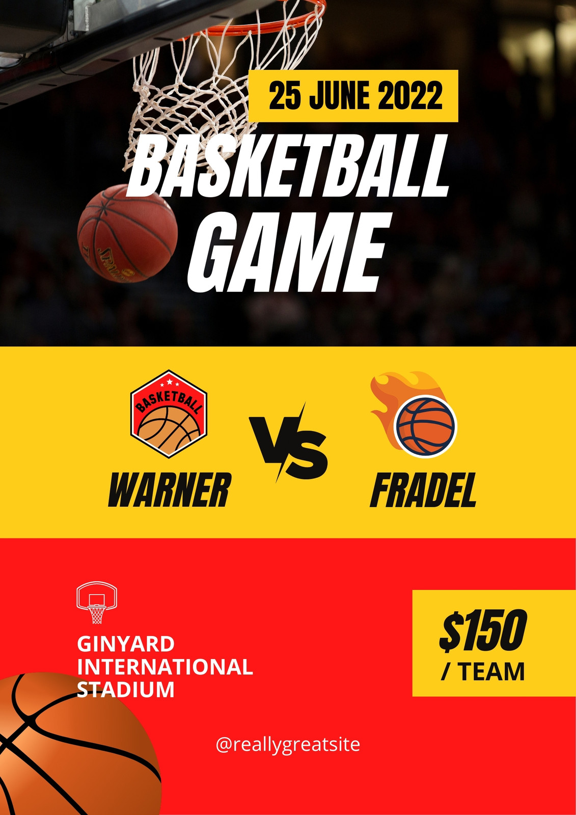 Customize 118+ Basketball Poster Templates Online - Canva