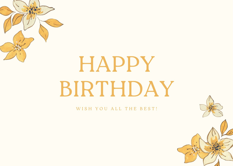 Free, custom printable birthday card templates | Canva