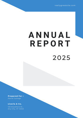 Free Annual Report Templates - 100% Customizable | Canva