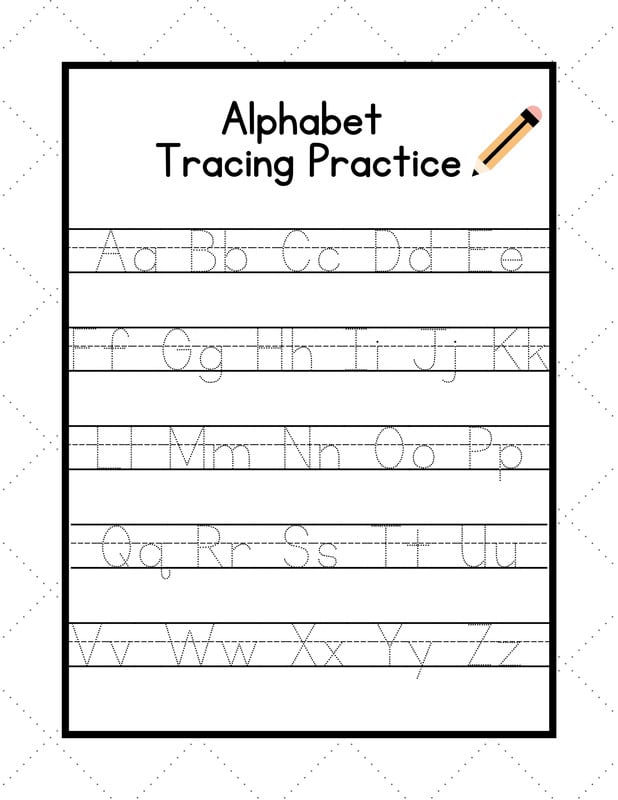 Customize 1,028+ Alphabet Worksheet Templates Online - Canva