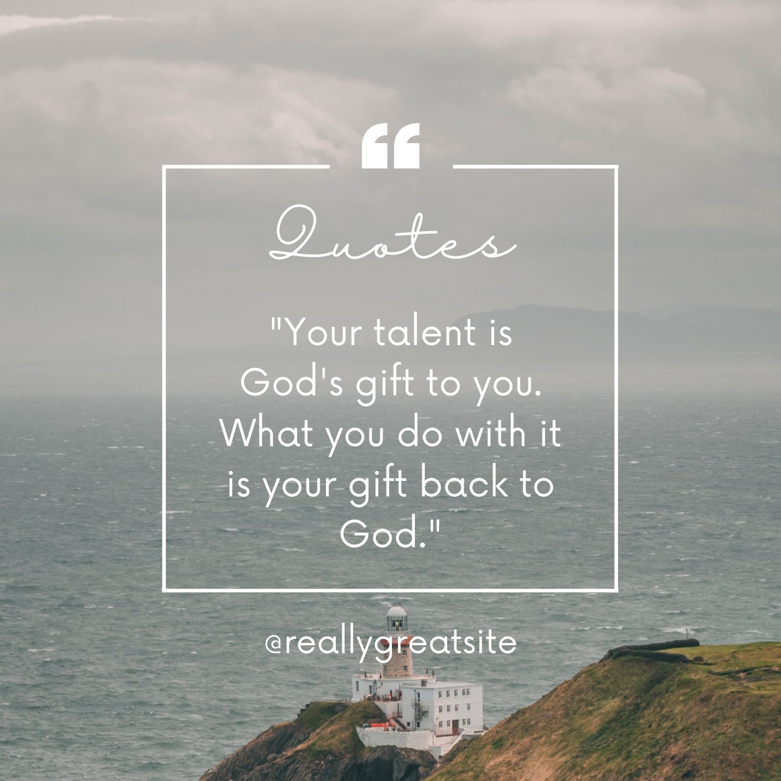 God's gifts can never be bought - SermonQuotes