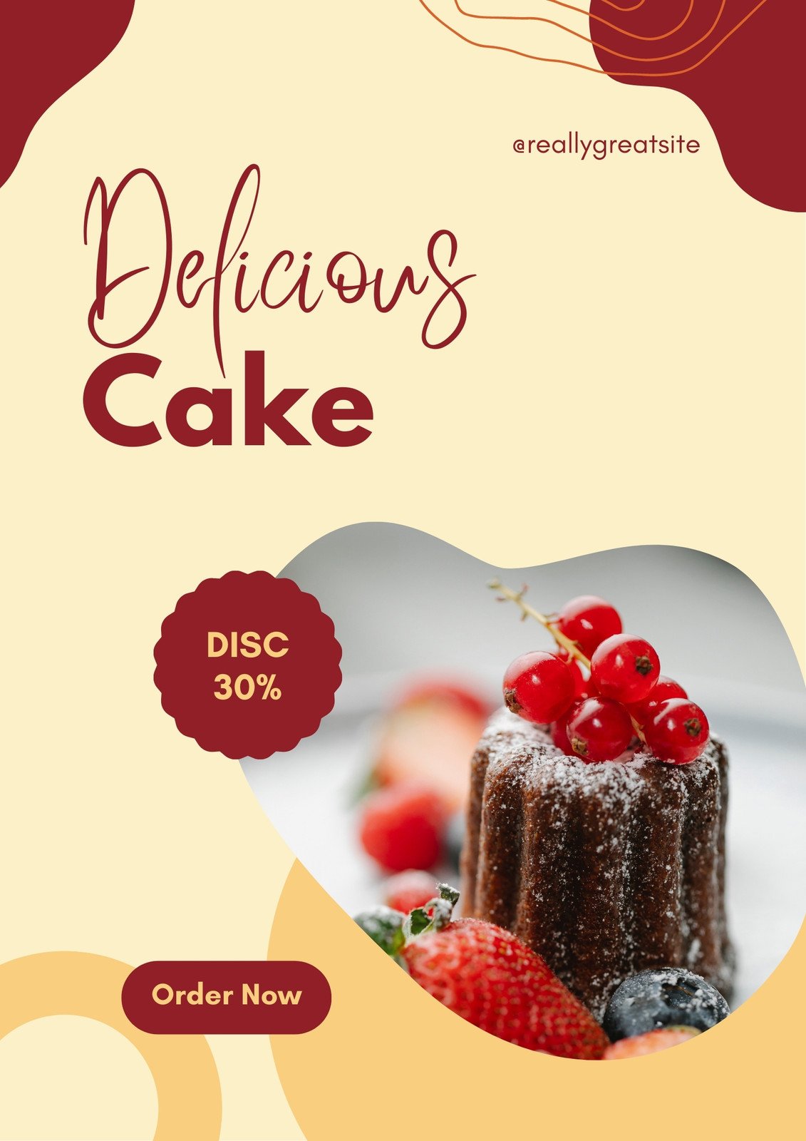 Customize 388+ Cake Flyer Templates Online - Canva
