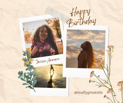 Free customizable birthday Facebook post templates | Canva