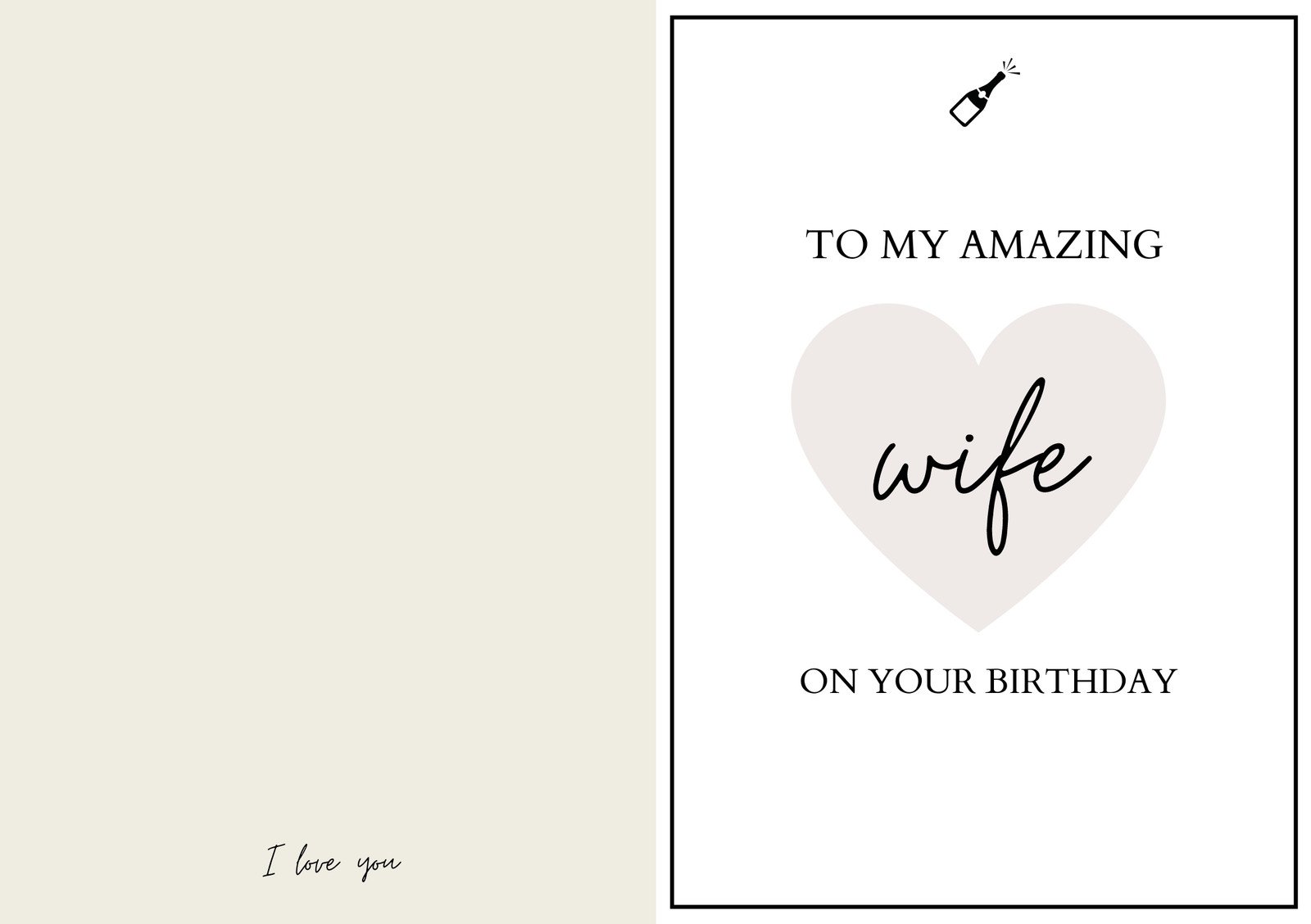 foldable greeting card template