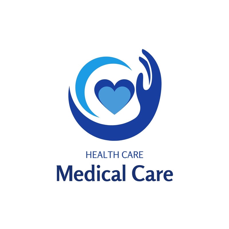 medical logo blue