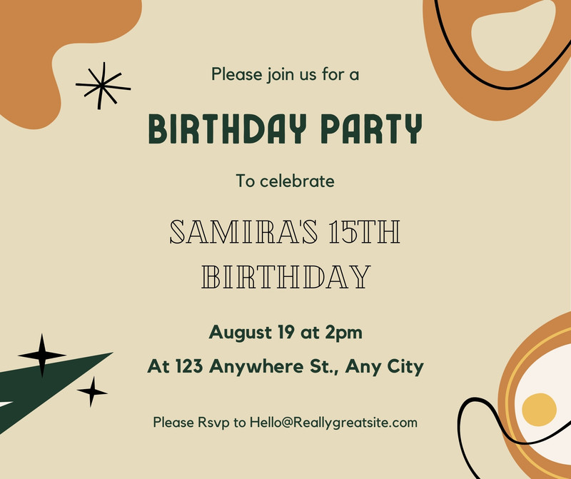 Free customizable birthday Facebook post templates | Canva