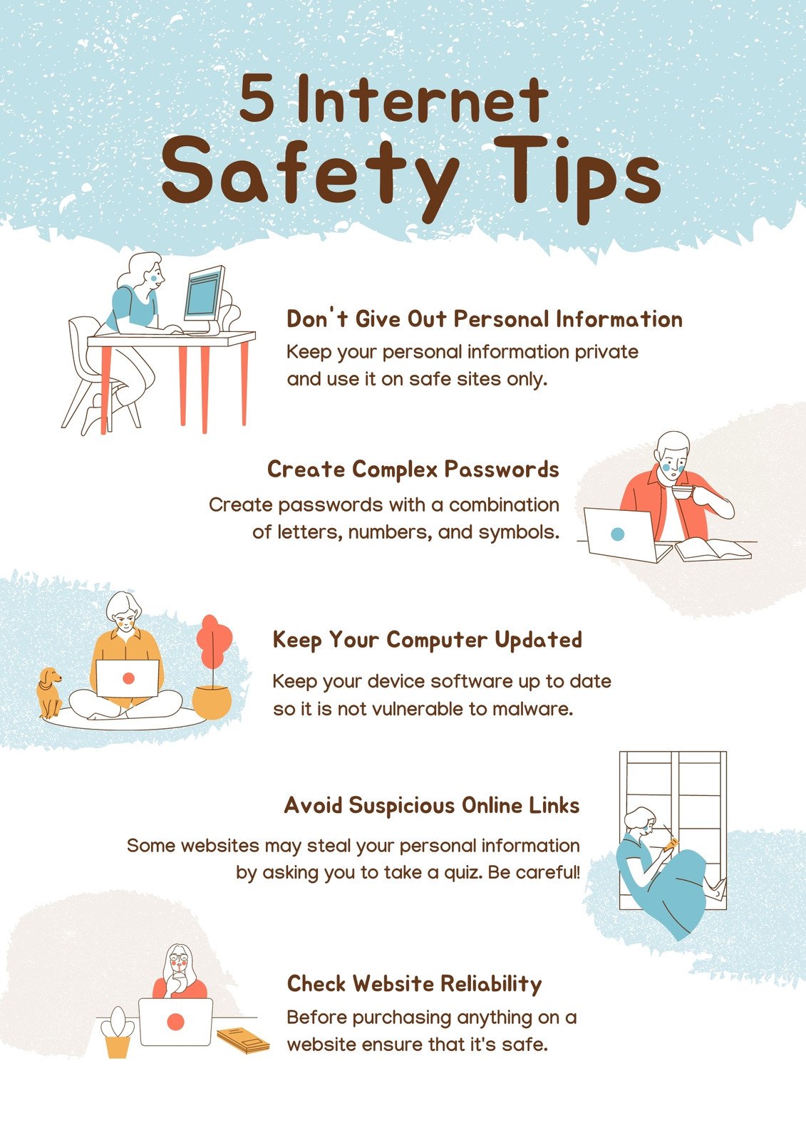 internet safety poster ideas