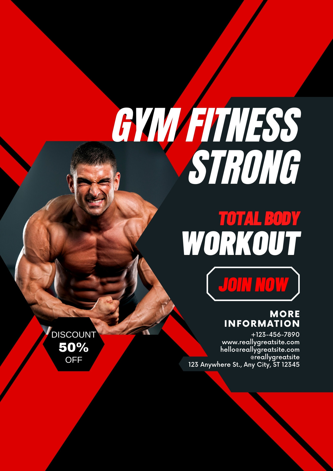 BODY FITNESS FLYER Template